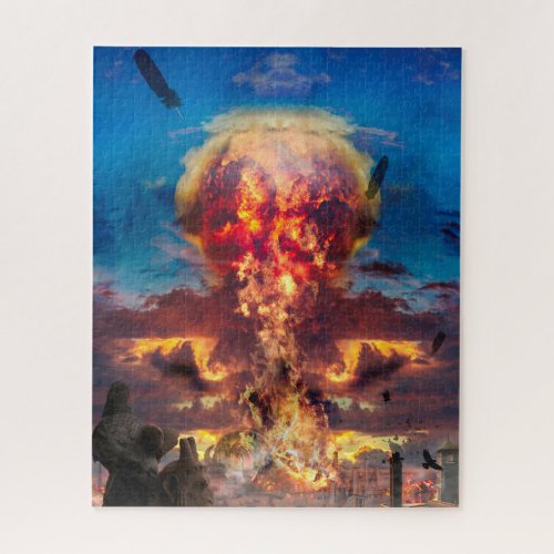 ATOMIC BOMB DESTROYER OF WORLDS JIGSAW PUZZLE