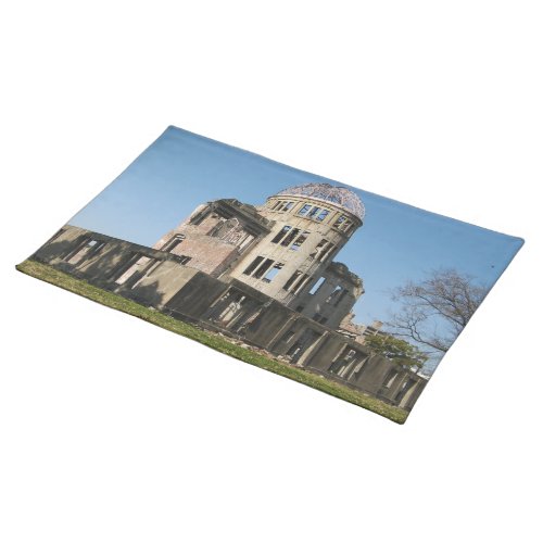 Atomic Bomb Dome Hiroshima Japan Placemat