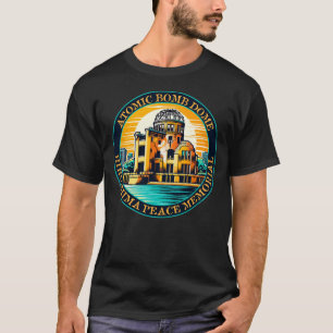 Atomic Bomb Dome Hiroshima Peace Memorial T-Shirt