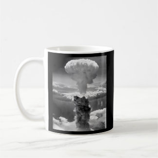Atomic Bomb Nuclear Cloud Against Nuclear Tests Coffee Mug