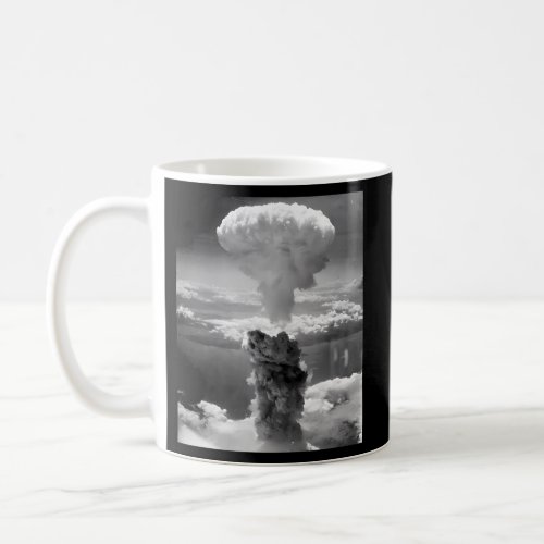 Atomic Bomb Nuclear Cloud Against Nuclear Tests Coffee Mug