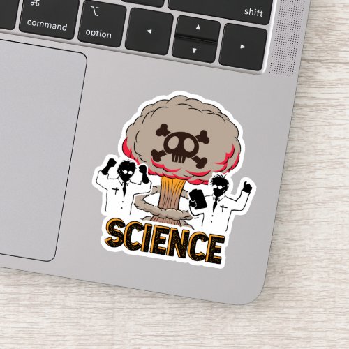Atomic Bomb Science Sticker