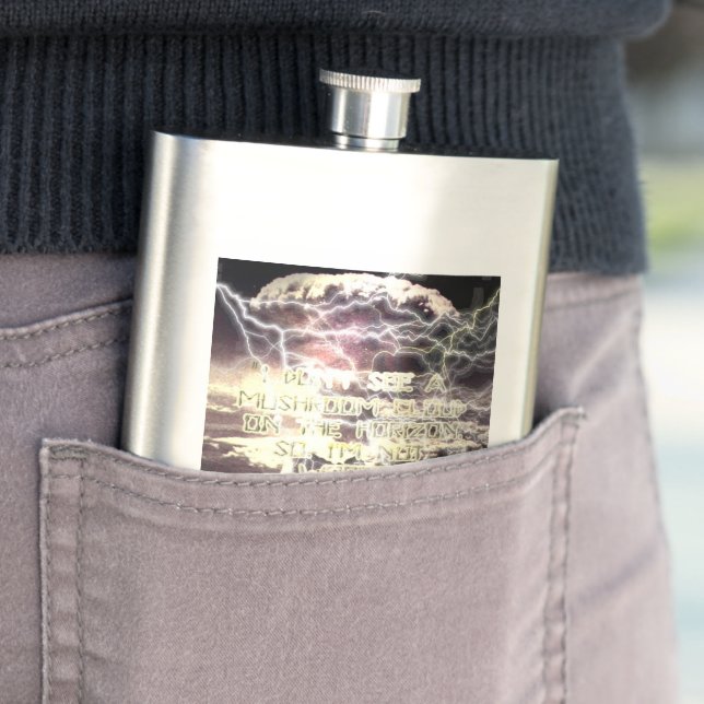 Atomic Bomb stainless steel flask (In Situ)
