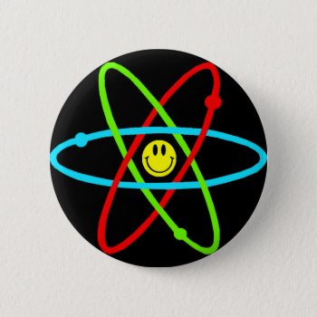 Atomic Button by zortmeister at Zazzle