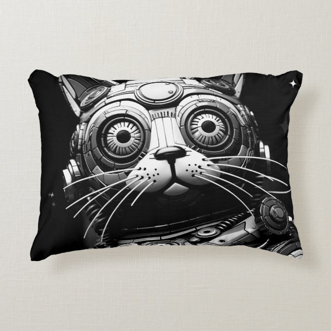 Atomic Cat #98 Accent Pillow (Front)