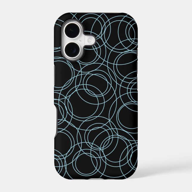 Atomic Circles Case-Mate iPhone Case (Back)