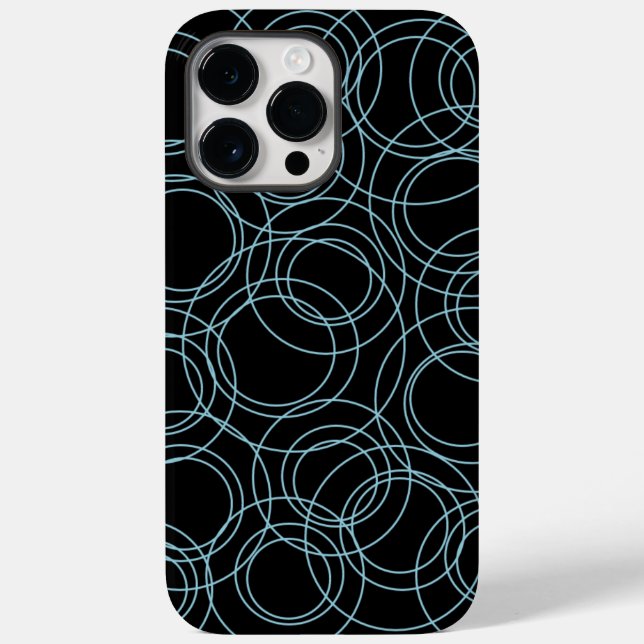 Atomic Circles Case-Mate iPhone Case (Back)