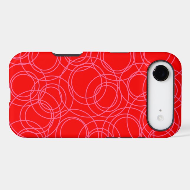 Atomic Circles Case-Mate iPhone Case (Back (Horizontal))