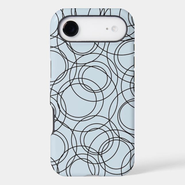 Atomic Circles Case-Mate iPhone Case (Back)