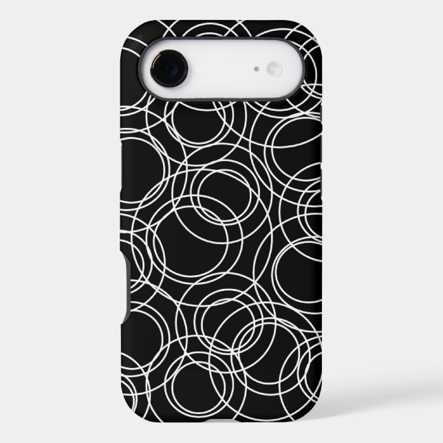 Atomic Circles Case-Mate iPhone Case (Back)