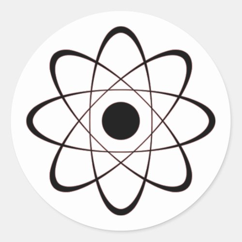 Atomic Classic Round Sticker