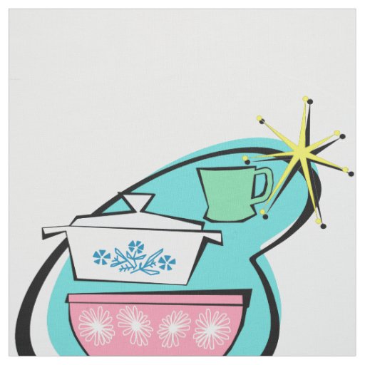Atomic Cookware Design Fabric