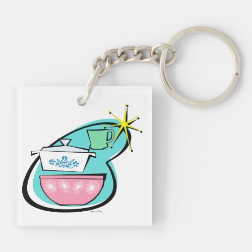 Atomic Cookware Design Keychain