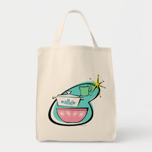 Atomic Cookware Design Tote Bag