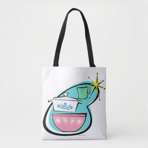 Atomic Cookware Design Tote Bag