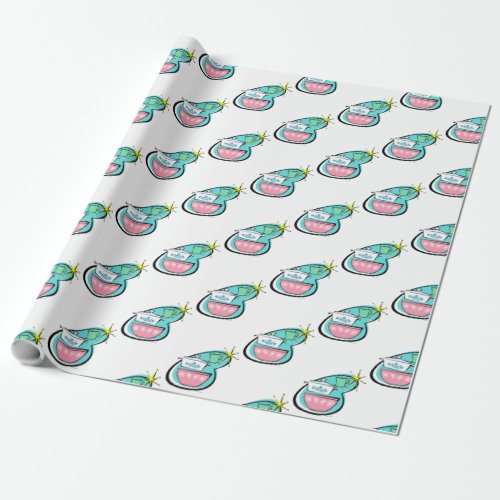 Atomic Cookware Design Wrapping Paper