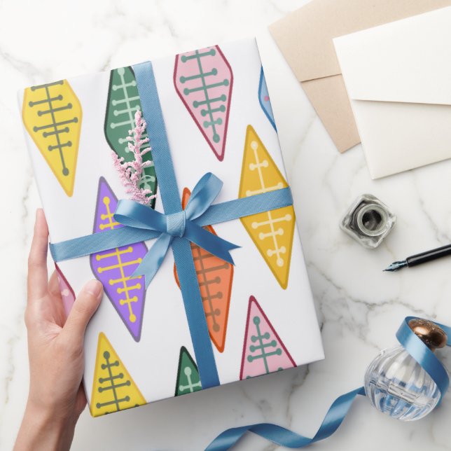 Atomic Diamonds  Wrapping Paper (Gifting)