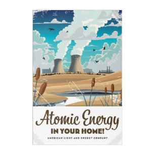 Atomic Energy Commercial  Acrylic Print