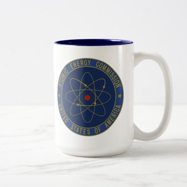 Atomic Energy Commission Two-Tone Coffee Mug (Right)