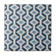 Atomic Era Inspired Geometric Pattern Ceramic Tile | Zazzle