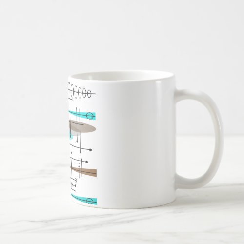 Atomic Era Inspired Mid_Century Design 13 Coffee Mug