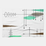 Atomic Era Inspired Mid-Century Design 14 Kitchen Towel