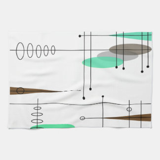 Atomic Era Inspired Mid-Century Design 14 Kitchen Towel