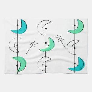Atomic Era Inspired Mid-Century Design 16 Towel