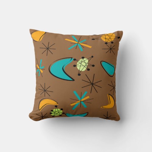 Atomic Era Inspired Pillow Design Mid_Century II