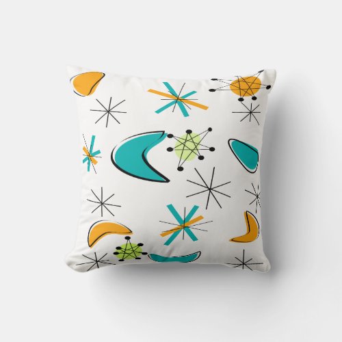 Atomic Era Inspired Pillow Design Mid_Century III