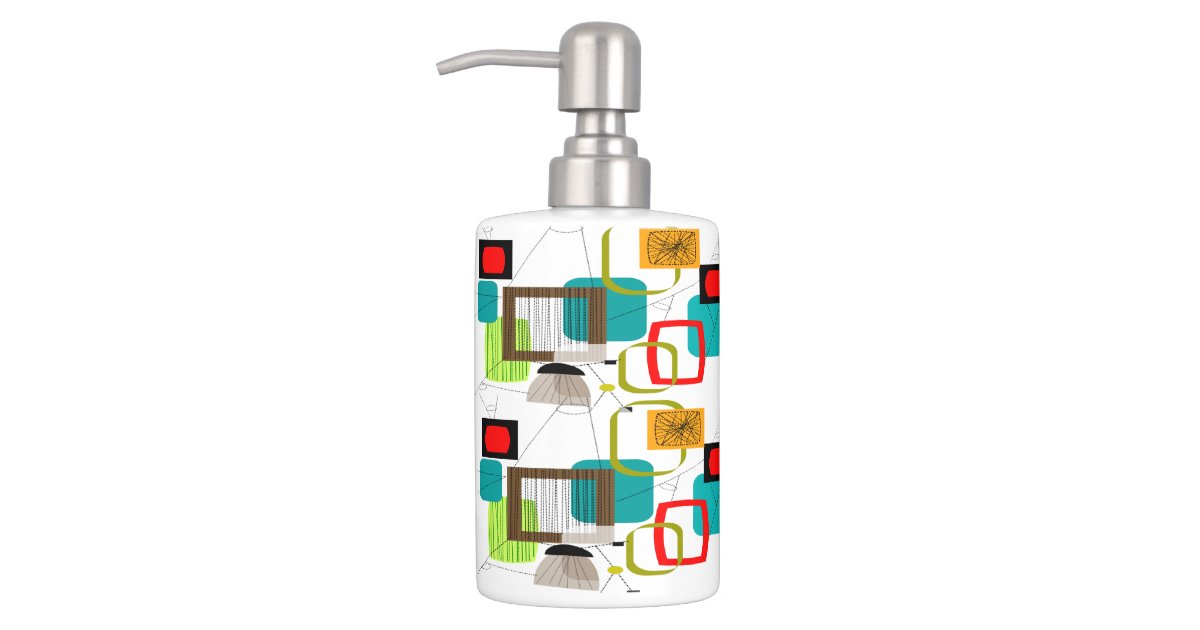 Atomic Era Inspired Soap Dispenser V Zazzle Com
