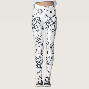 Atomic Era: Mid-Century Modern Patterns Leggings