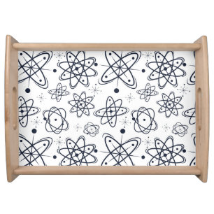 Atomic Era: Mid-Century Modern Patterns Serving Tray