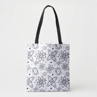 Atomic Era: Mid-Century Modern Patterns Tote Bag