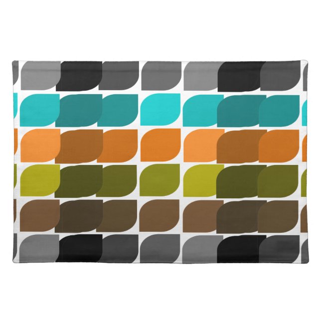 Atomic Era Mid-Century Modern Placemats #7 (Front)