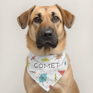 ATOMIC ERA PET BANDANA COLLAR