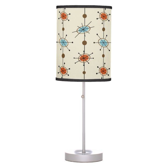 Atomic Era Satellites Table Lamp (Front)