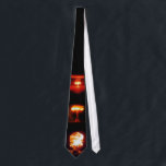 Atomic Explosion Tie® Neck Tie<br><div class="desc">You will never bomb when you wear this fabulous tie featuring atomic explosions.  Sure to make a bang at any party or get together.  Folks will love it so much,  they fallout at how much you radiate in this groovy neckwear.</div>