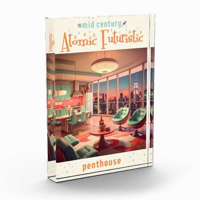 Atomic Futuristic Penthouse Apartment Photo Block (Left)