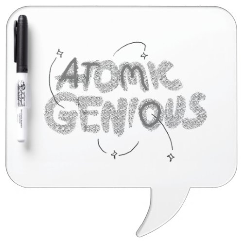 ATOMIC GENIOUS DRY ERASE BOARD