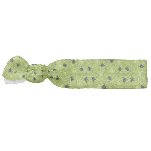 Atomic Green Starbursts Hair Tie