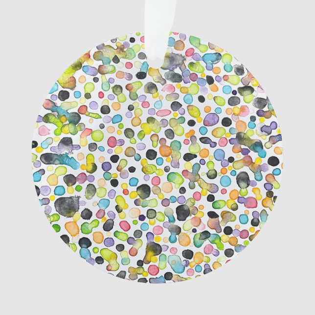 Atomic Gumdrops Acrylic Ornament (Front)