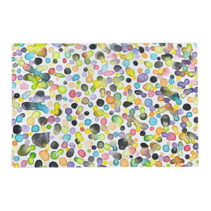 Atomic Gumdrops Laminated Placemat