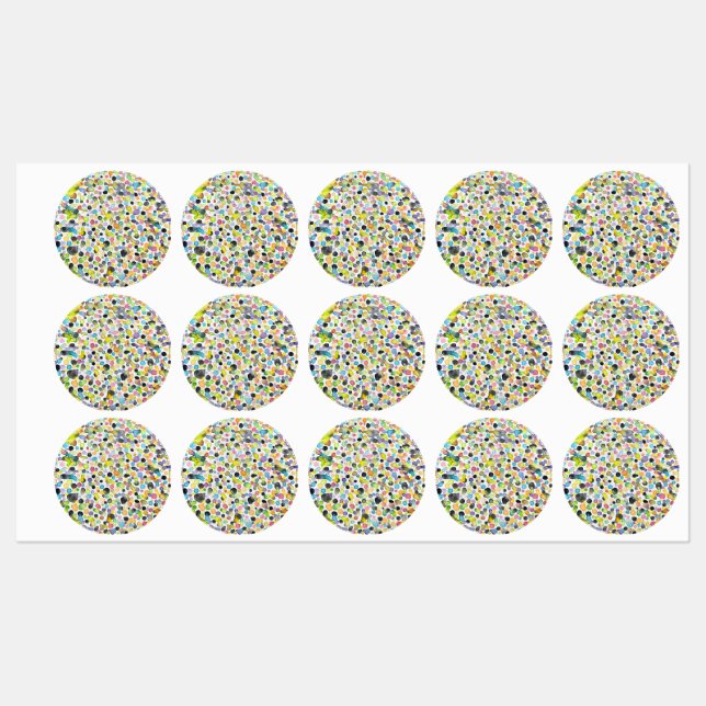 Atomic Gumdrops Waterproof Labels (Sheet)