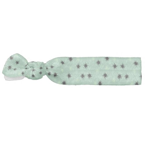 Atomic Jade and Mint Starbursts Hair Tie