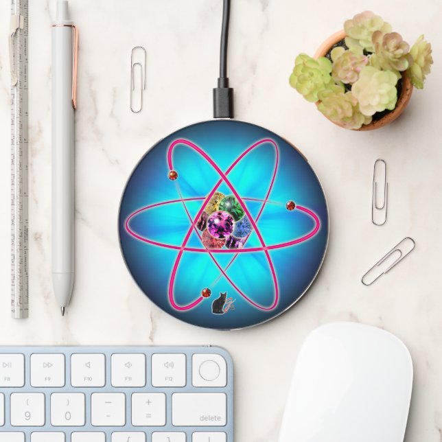 Atomic Jewels Wireless Charger (Desk)