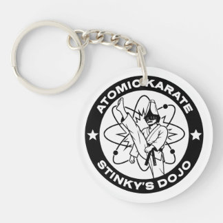 Atomic Karate - Stinky's Dojo Keychain