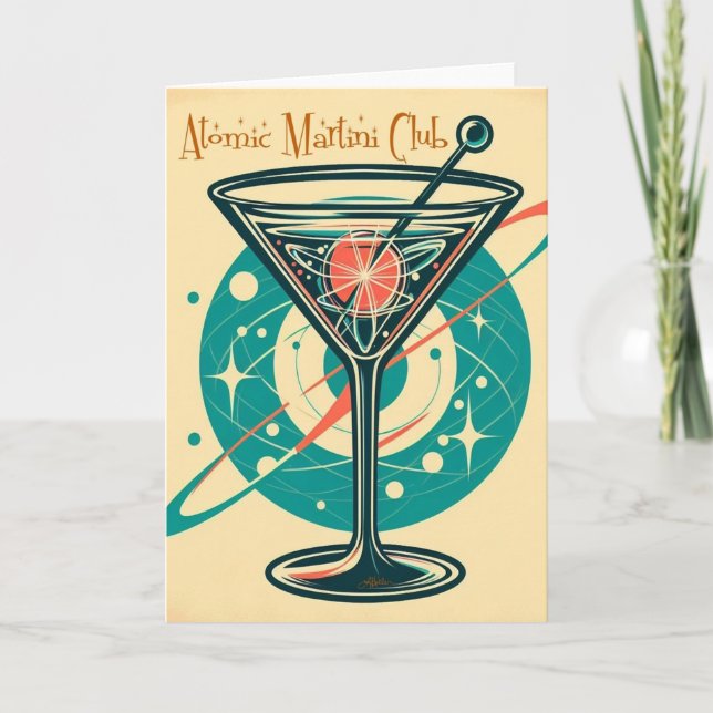 Atomic Martini Club Card (Front)