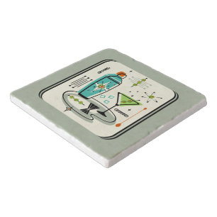 Atomic Martini ©studioxtine Trivet