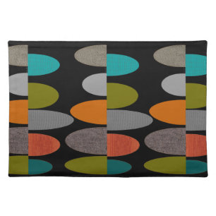 Atomic Mid-Century Abstract Placemats #96